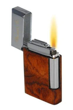 Brizard And Co Eternal Bubinga Traditional Flame Flint Lighter