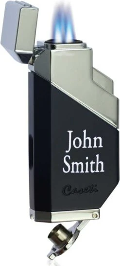 Caseti Cozmo Triple Flame Lighter - Matte Black 2 Caseti Cozmo Triple Flame Lighter - Matte Black -Lighter Shop caseti cozmo triple flame lighter matte black 79