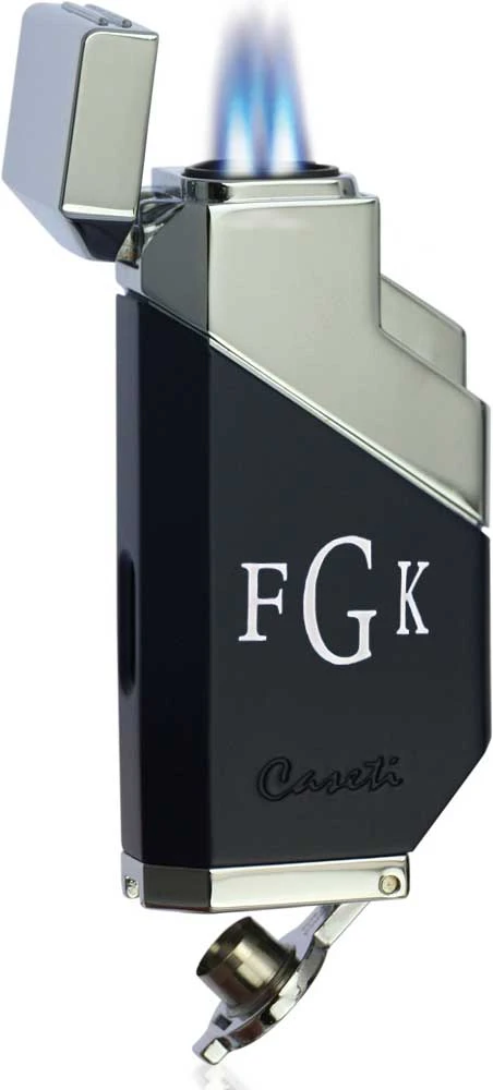 Caseti Cozmo Triple Flame Lighter - Matte Black Caseti Cozmo Triple Flame Lighter - Matte Black -Lighter Shop caseti cozmo triple flame lighter matte black 81
