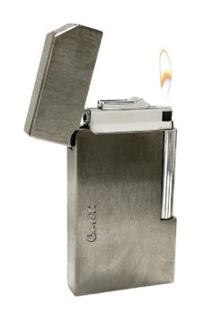 Caseti Windsor Traditional Flame Flint Lighter - Brushed Gunmetal -Lighter Shop caseti windsor traditional flame flint lighter brushed gunmetal 22