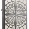 Compass Black Ice Windproof Zippo Lighter