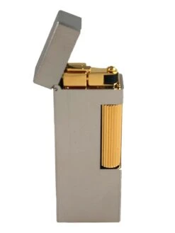 Dunhill Rollagas Two Color Gold Plated Cigar Lighter -Lighter Shop dh 61056tu 59