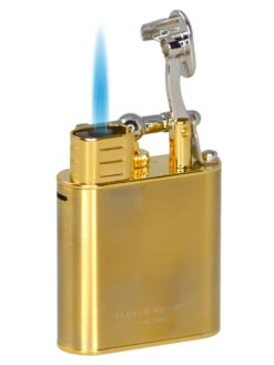 Dunhill Unique Turbo Duke Brushed Brass Cigar Lighter
