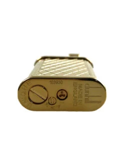 Dunhill Unique Crosspatch Gold Plated Cigar Lighter 2 Dunhill Unique Crosspatch Gold Plated Cigar Lighter -Lighter Shop dh ula13013 53