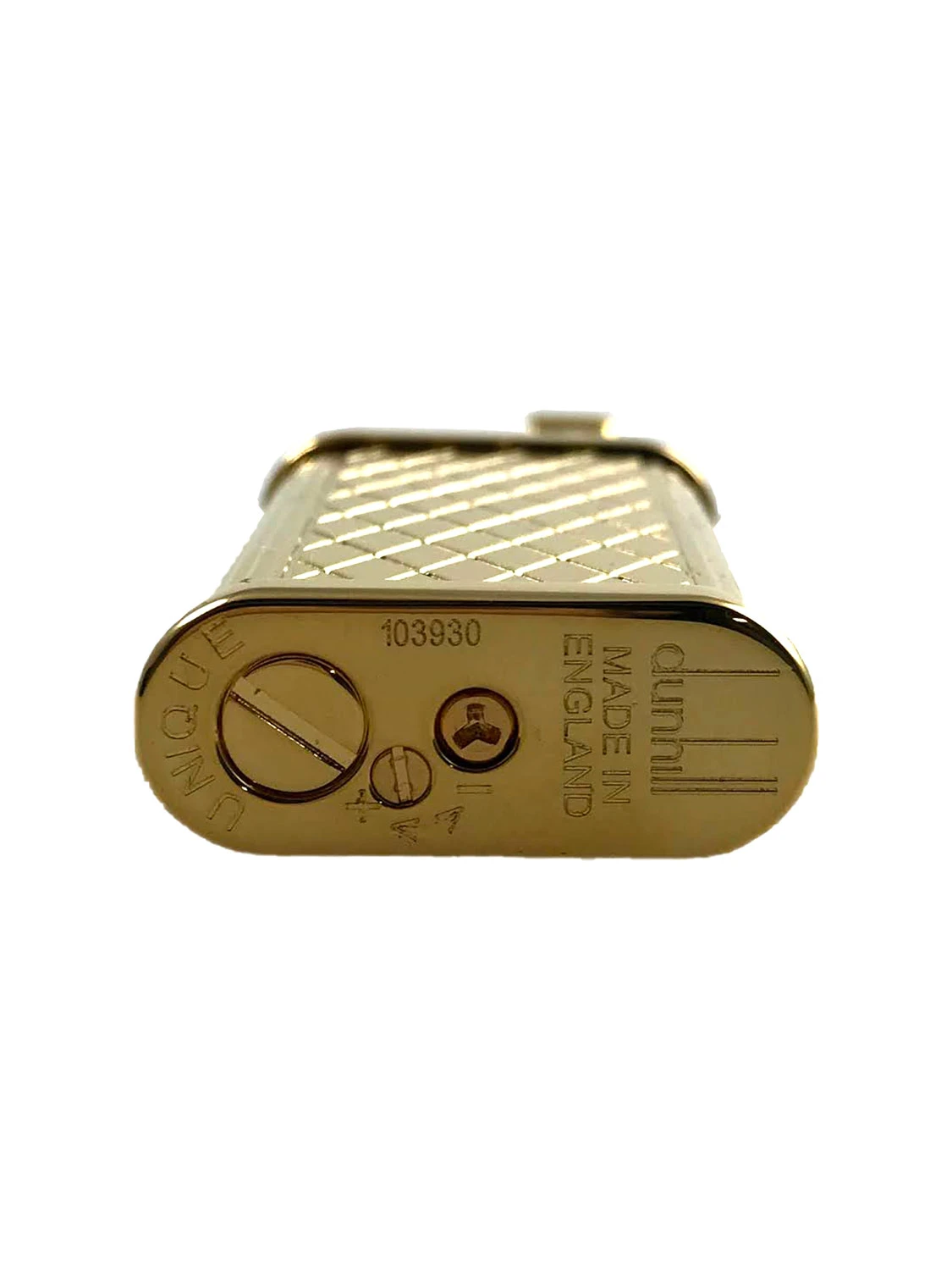 Dunhill Unique Crosspatch Gold Plated Cigar Lighter Dunhill Unique Crosspatch Gold Plated Cigar Lighter -Lighter Shop dh ula13013 53