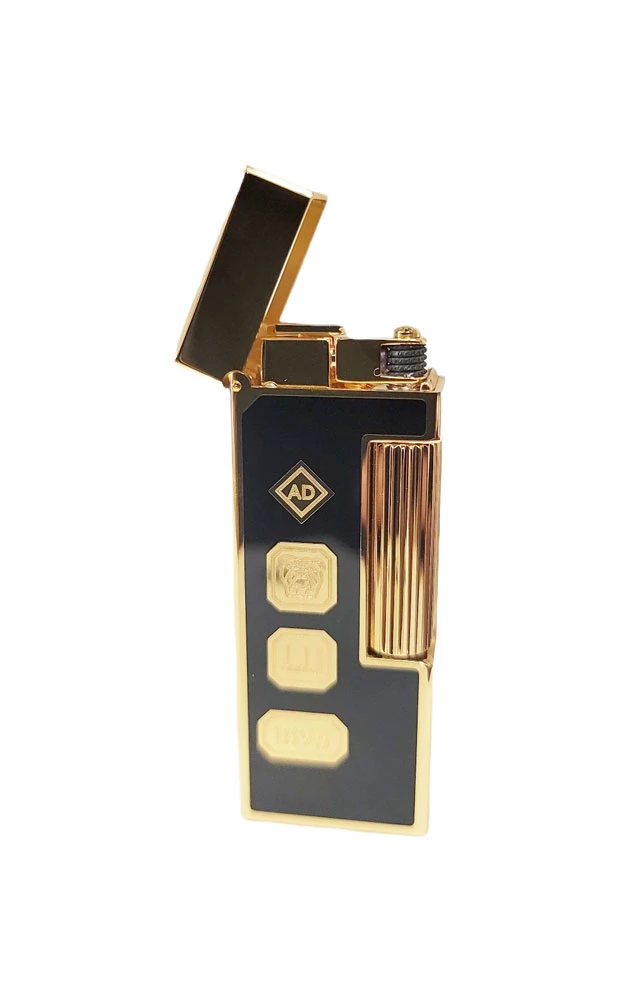 Dunhill Rollagas Black Laquer Hallmark Cigar Lighter Dunhill Rollagas Black Laquer Hallmark Cigar Lighter -Lighter Shop dunhill rollagas black laquer hallmark cigar lighter 65