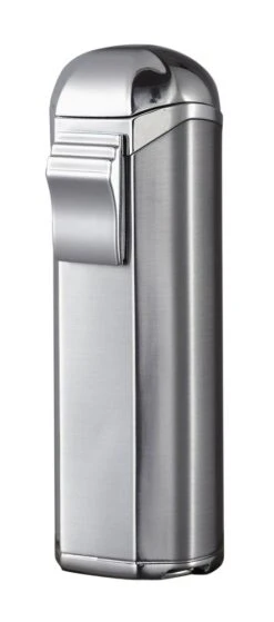 Magic Trio Satin Triple Flame Torch Lighter With Built-In Cigar Punch