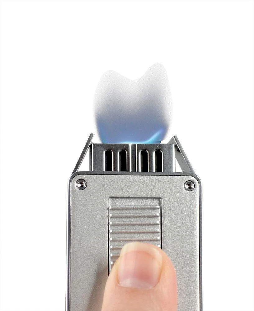 Porsche Design Spacecraft Silver Flat Flame Lighter Porsche Design Spacecraft Silver Flat Flame Lighter -Lighter Shop pd364803 59