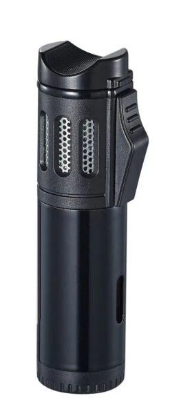 Personalized Visol Artemis Triple Flame Torch Lighter - Black -Lighter Shop personalized visol artemis triple flame torch lighter black 87