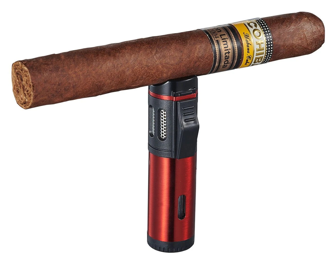 Personalized Visol Artemis Triple Flame Torch Lighter - Red Personalized Visol Artemis Triple Flame Torch Lighter - Red -Lighter Shop personalized visol artemis triple flame torch lighter red 89