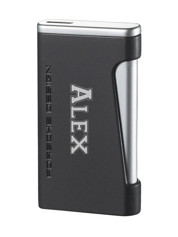 Porsche Design Alps Flat Torch Flame Lighter - Matte Black Porsche Design Alps Flat Torch Flame Lighter - Matte Black -Lighter Shop porsche design alps flat torch flame lighter matte black 105