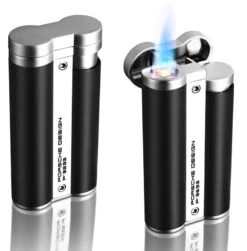 Lighter Shop -Lighter Shop porsche design pd3 black circular flame lighter 109