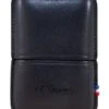S.T. Dupont Contraste Black Leather Ligne 2 Cigar Lighter Case