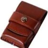 S.T. Dupont Elysee Ligne 2 Brown Leather Lighter Case