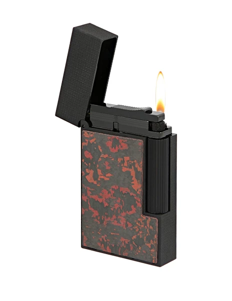 S.T. Dupont Ligne 2 Carbon Fiery Lava Lighter S.T. Dupont Ligne 2 Carbon Fiery Lava Lighter -Lighter Shop s t dupont ligne 2 carbon fiery lava lighter 40