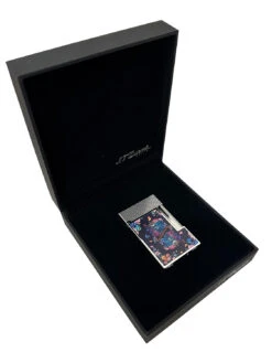 S.T. Dupont Ligne 2 Cling Skull & Flowers Flint Lighter