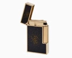 S.T. Dupont Ligne 2 Gold Dust Flint Lighter -Lighter Shop s t dupont ligne 2 gold dust flint lighter 49