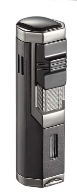 Visol Andes Triple Torch Cigar Lighter - Gun Metal -Lighter Shop visol andes triple torch cigar lighter gun metal 85
