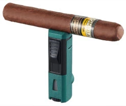 Visol Colonel Triple Flame Torch Lighter - Green -Lighter Shop visol colonel triple flame torch lighter green 87