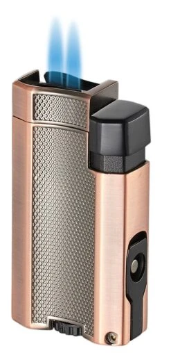 Visol Concave Double Flame Torch Lighter - Bronze 3 Visol Concave Double Flame Torch Lighter - Bronze -Lighter Shop visol concave double flame torch lighter bronze 77