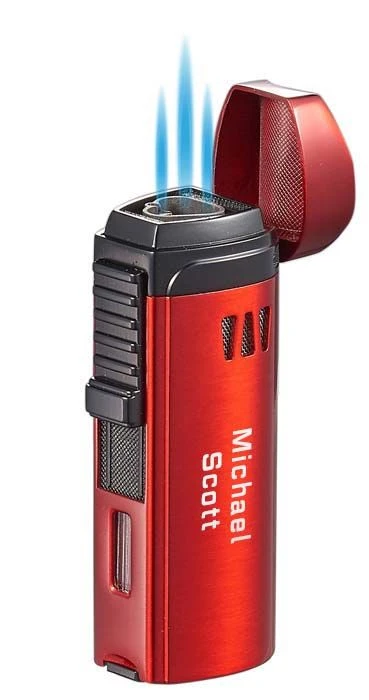 Visol Denali Triple Torch Cigar Lighter - Red Visol Denali Triple Torch Cigar Lighter - Red -Lighter Shop visol denali triple torch cigar lighter red 87