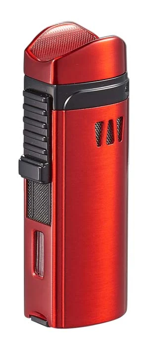 Visol Denali Triple Torch Cigar Lighter - Red Visol Denali Triple Torch Cigar Lighter - Red -Lighter Shop visol denali triple torch cigar lighter red 95