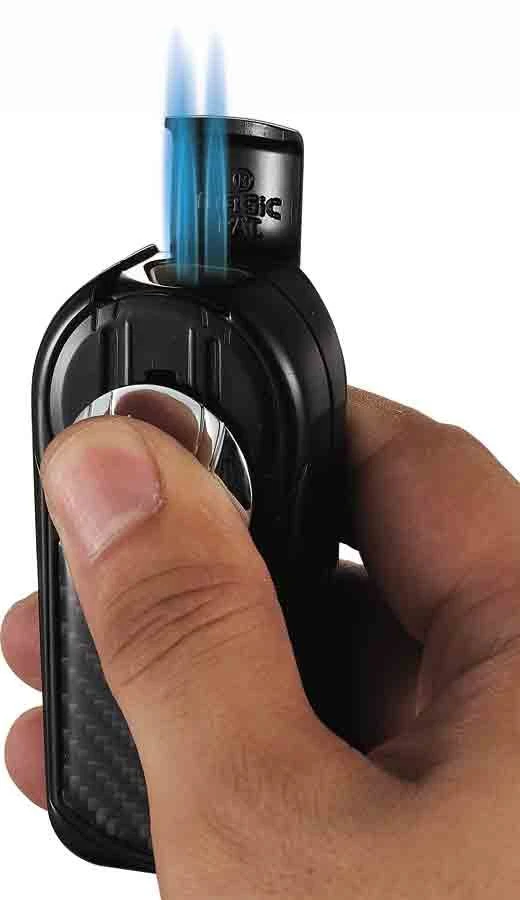 Visol Dobrev III Triple Jet Flame Black Carbon Fiber Cigar Lighter Visol Dobrev III Triple Jet Flame Black Carbon Fiber Cigar Lighter -Lighter Shop visol dobrev iii triple jet flame black carbon fiber cigar lighter 29
