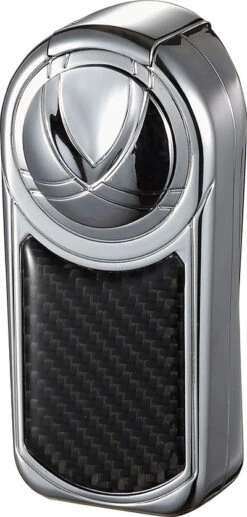 Visol Dobrev III Triple Jet Flame Carbon Fiber Cigar Lighter 2 Visol Dobrev III Triple Jet Flame Carbon Fiber Cigar Lighter -Lighter Shop visol dobrev iii triple jet flame carbon fiber cigar lighter 102