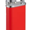 Visol Elegance Red Soft Flame Flint Lighter