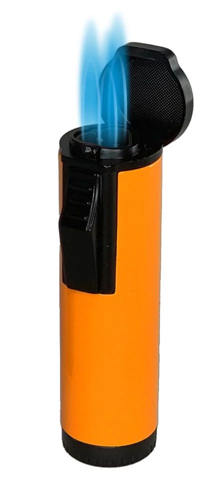 Visol Hades Orange Lacquer Triple Torch Cigar Lighter Visol Hades Orange Lacquer Triple Torch Cigar Lighter -Lighter Shop visol hades orange lacquer triple torch cigar lighter 30