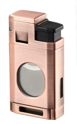 Visol LighCut Bronze Triple Torch Flame Lighter And Cigar Cutter -Lighter Shop visol lighcut bronze triple torch flame lighter and cigar cutter 51