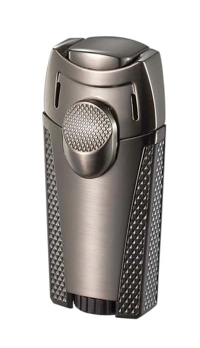 Visol Meru Dual Torch Cigar Lighter - Gun Metal Visol Meru Dual Torch Cigar Lighter - Gun Metal -Lighter Shop visol meru dual torch cigar lighter gun metal 51