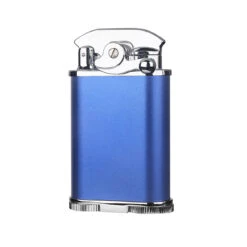 Visol Retro Triple Flame Cigar Lighter - Blue & Chrome -Lighter Shop visol retro triple flame cigar lighter blue chrome 71