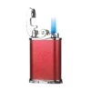 Visol Retro Triple Flame Cigar Lighter - Red & Chrome