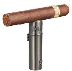 Visol Saddle Triple Torch Lighter -Gun Metal -Lighter Shop visol saddle triple torch lighter gun metal 75