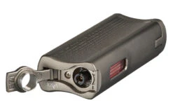 Visol Tiger Double Flame Cigar Lighter - Gunmetal -Lighter Shop visol tiger double flame cigar lighter black 152