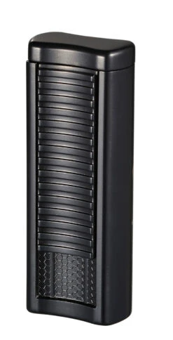 Visol Tiger Double Flame Cigar Lighter - Black -Lighter Shop visol tiger double flame cigar lighter black 167