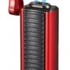Visol Tiger Double Flame Cigar Lighter - Red