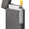 Visol Zebra Soft Flame Flint Lighter - Black