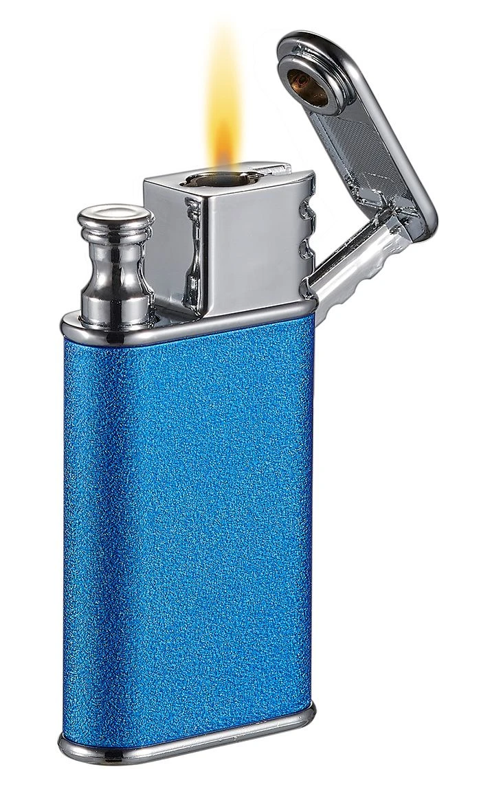Visol Nutech Single Torch and Traditional Flame Lighter - Matte Blue Visol Nutech Single Torch And Traditional Flame Lighter - Matte Blue -Lighter Shop vlr407202 nutec bu 39