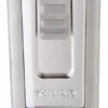 Xikar Trezo Triple Torch Flame Lighter - Silver And Chrome