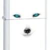 Zippo Artic Fox White Matte Lighter