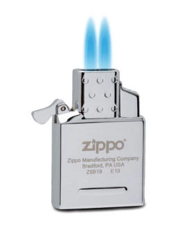 Zippo Black Matte Lighter With Double Torch Lighter Insert 2 Zippo Black Matte Lighter With Double Torch Lighter Insert -Lighter Shop zippo black matte lighter with double torch lighter insert 90