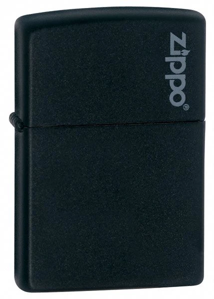 Zippo Black Matte Lighter with Zippo Logo Zippo Black Matte Lighter With Zippo Logo -Lighter Shop zippo black matte lighter with zippo logo 51