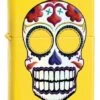 Zippo Day Of The Dead Skull Lemon Lighter