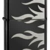 Zippo Ebony Flames Windproof Lighter