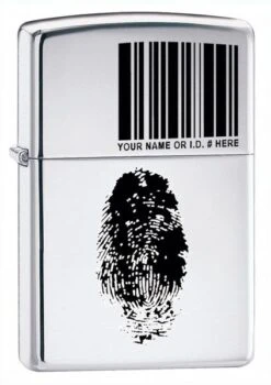 Zippo I.D. High Polish Chrome Lighter
