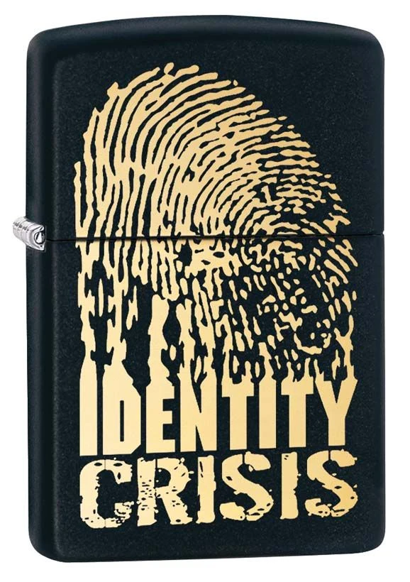 Zippo Identity Crisis Black Matte Lighter Zippo Identity Crisis Black Matte Lighter -Lighter Shop zippo identity crisis black matte lighter 44