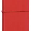 Zippo Red Matte Lighter