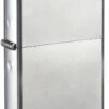 Zippo Satin Chrome Lighter With Double Torch Lighter Insert